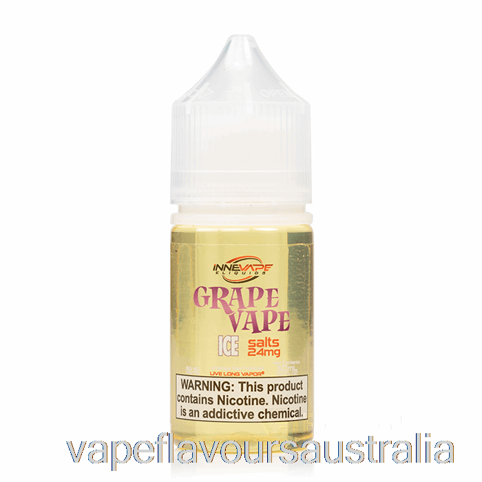 Vape Australia GrapeVape Ice Salts - Innevape E-Liquid - 30mL 50mg